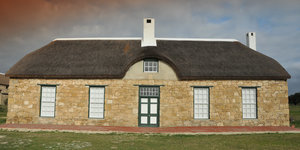 Restored sandstone Melkkamer Vlei Cottage